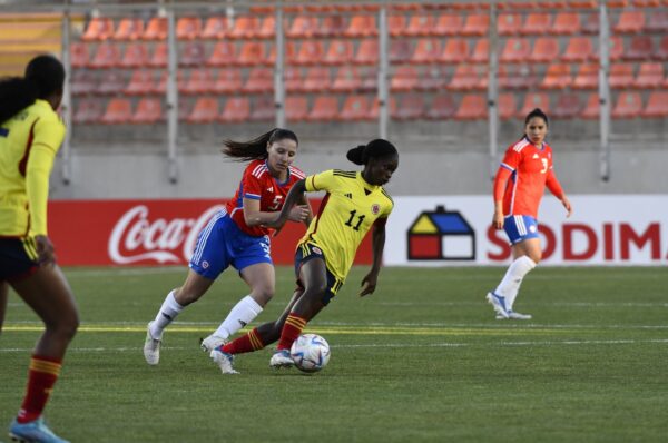 La Roja Sub-17 cae a manos de Colombia en la despedida pre Mundial