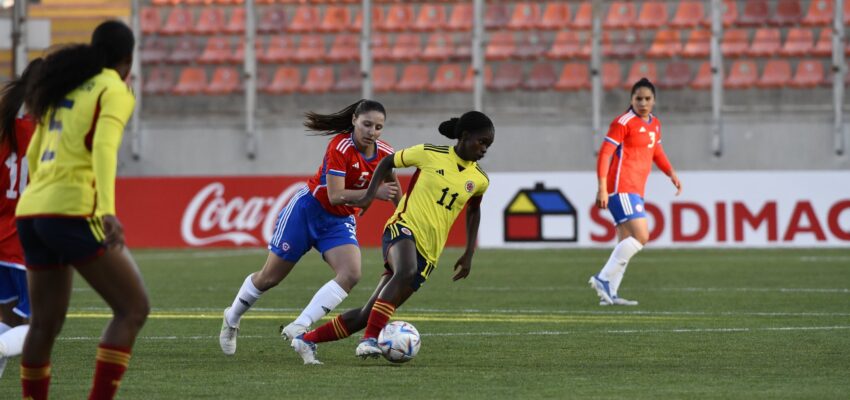 la roja sub-17 vs colombia