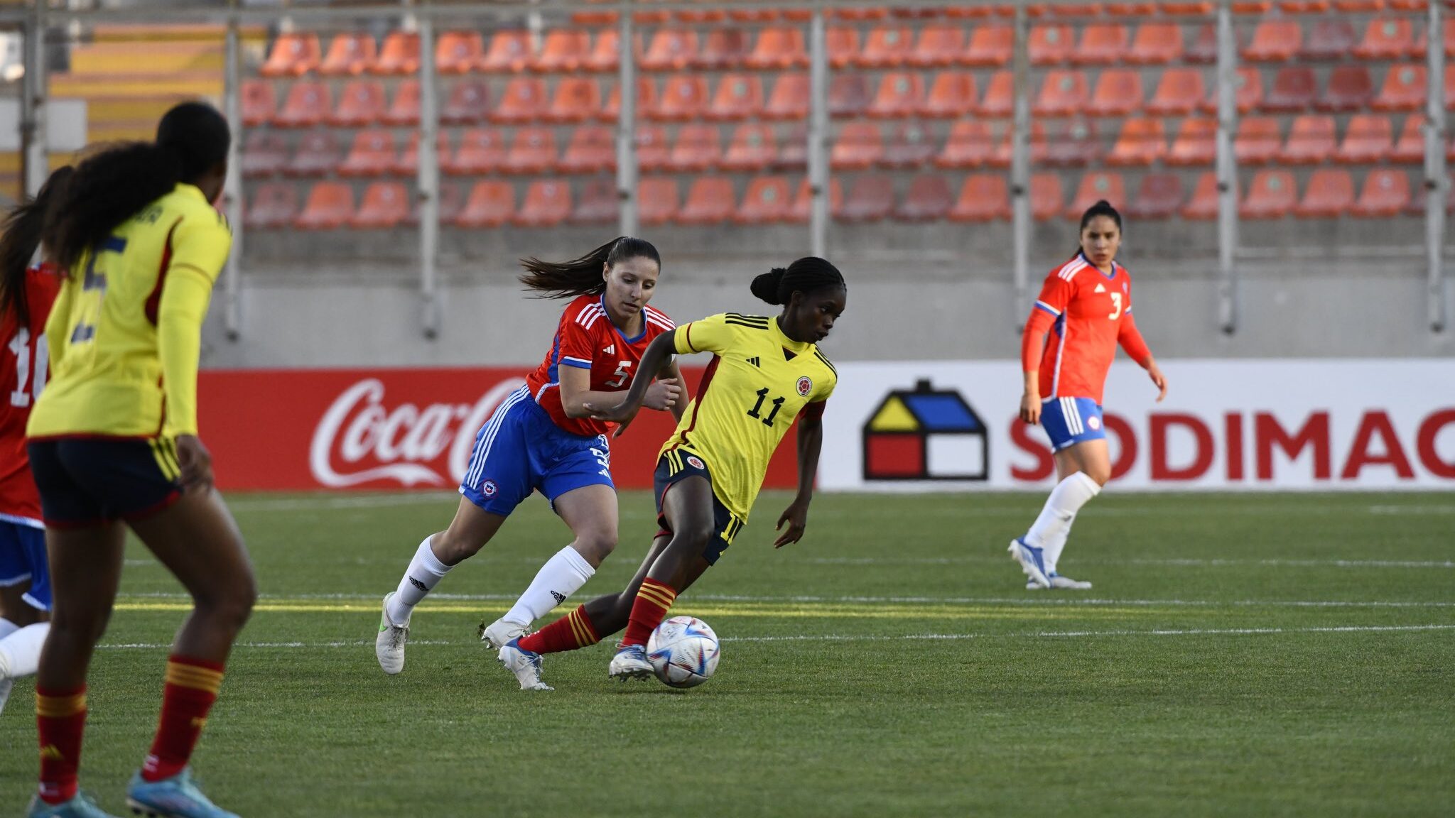 la roja sub-17 vs colombia