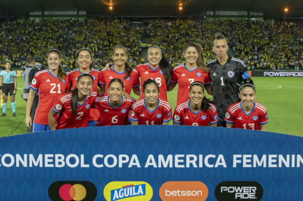 El XI de La Roja en el amistoso ante el Club América