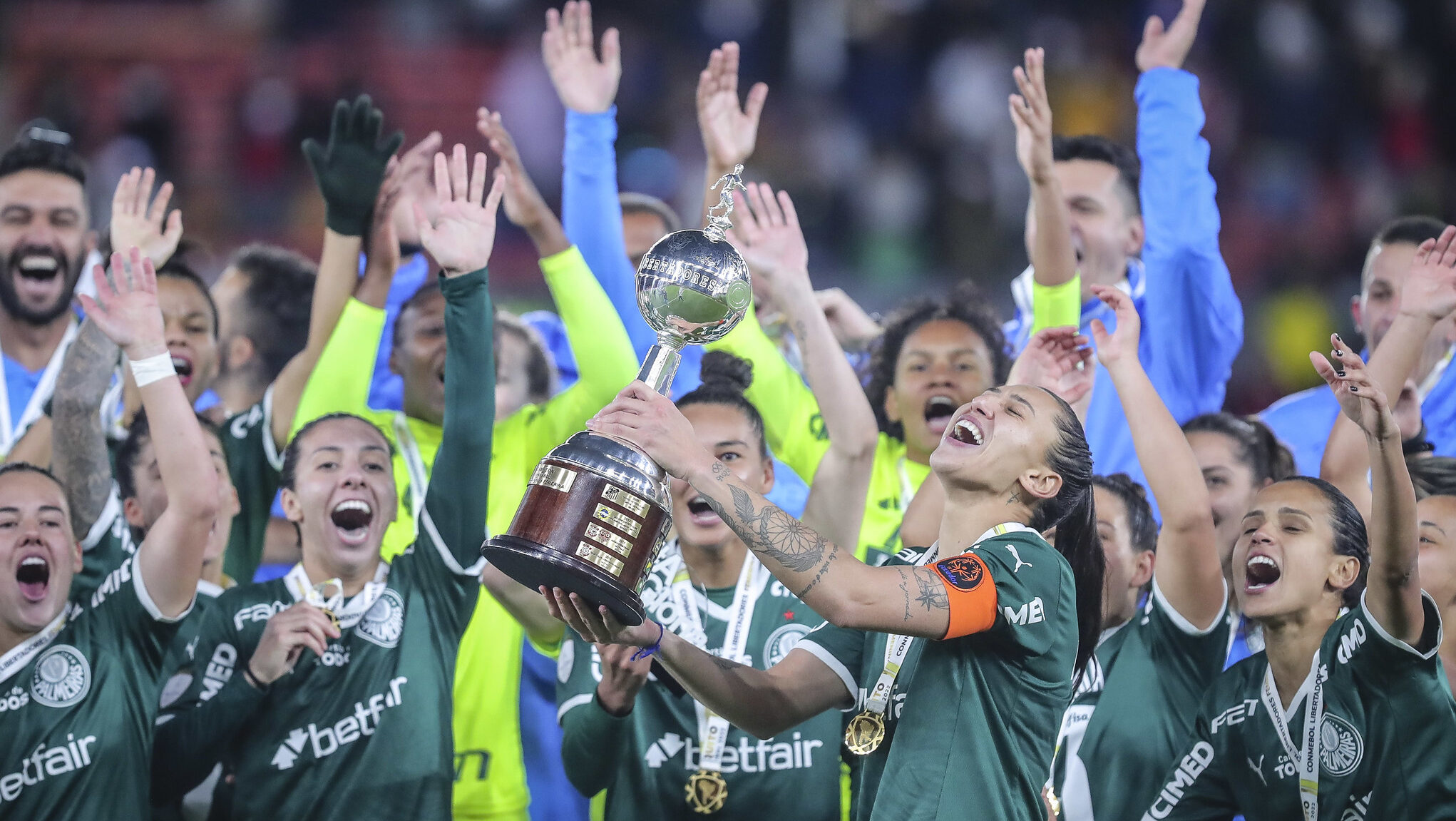 Palmeiras es campeón de la Copa Libertadores Femenina tras golear a Boca Juniors