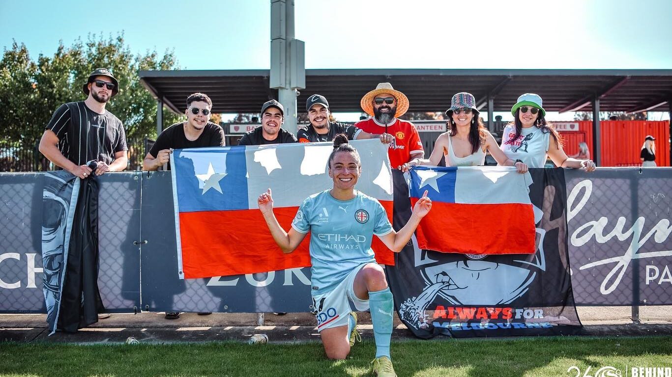 María José Rojas continúa en estado de gracia y suma su tercer gol en Melbourne City