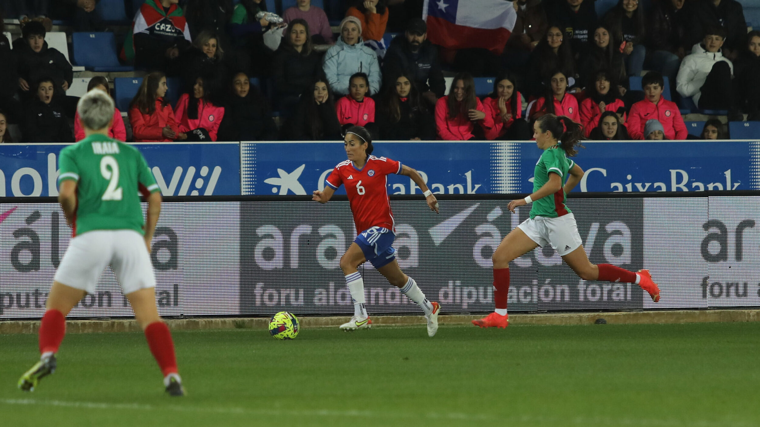 nayadet lopez opazo Chile vs pais vasco