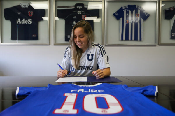 Nicole Fajre vuelve a Universidad de Chile después de cuatro años