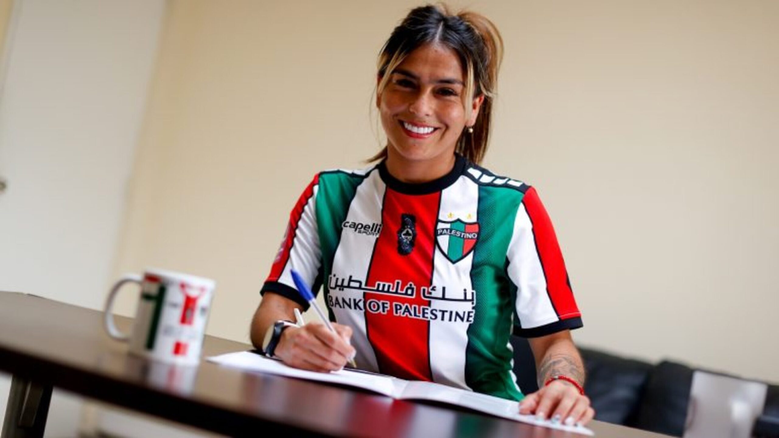 Suma y sigue: Palestino renueva a Catalina Alarcón por todo 2023