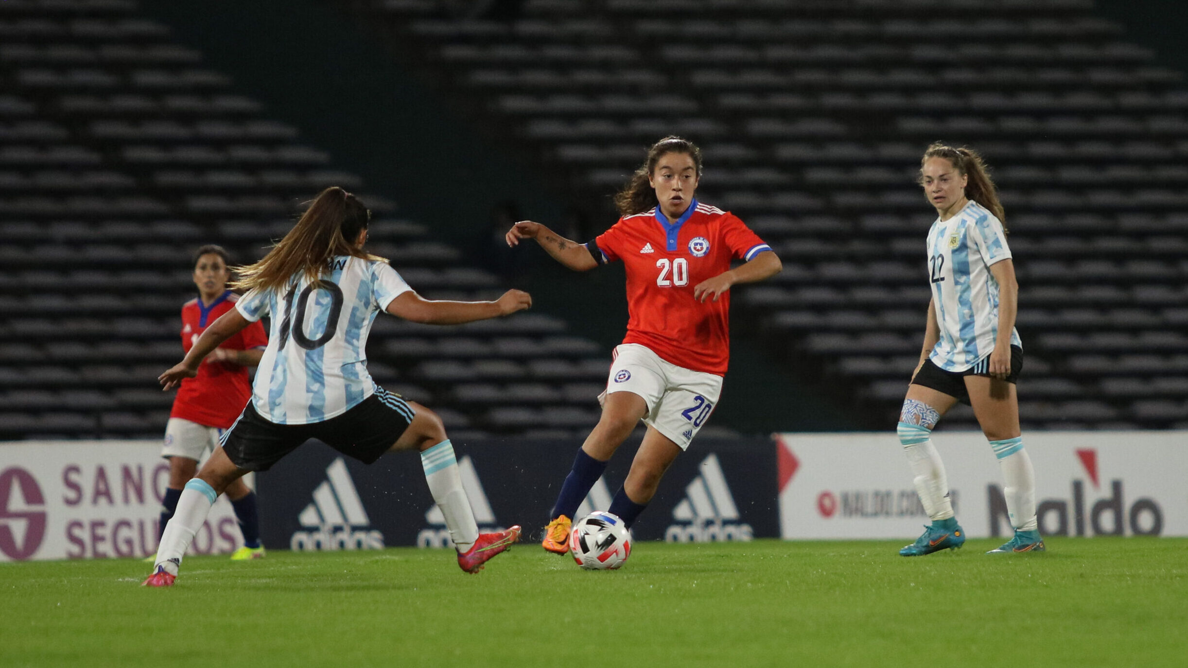 Chile vs Argentina amistoso abril 2022