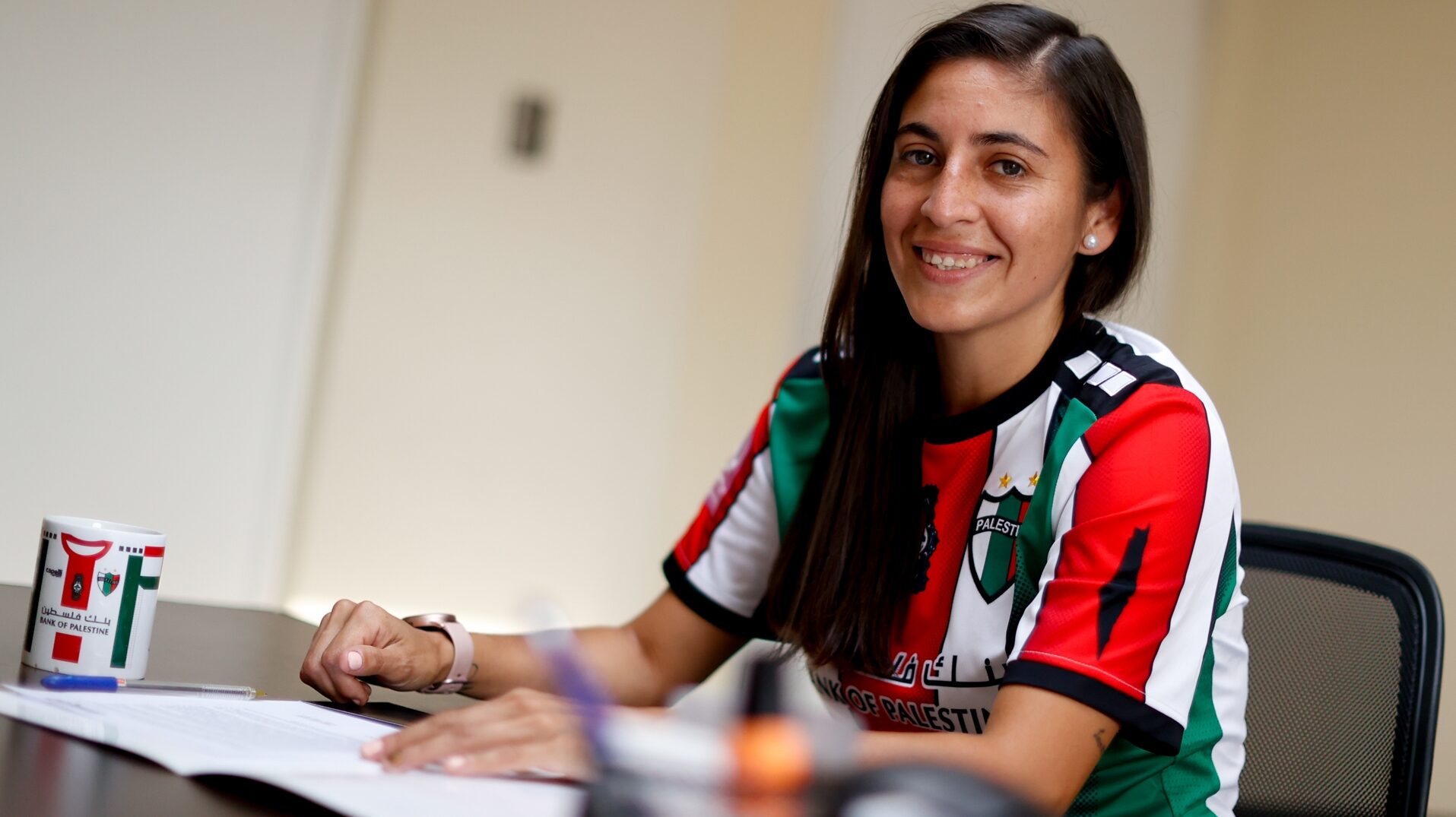 Palestino confirma la renovación de su capitana Marina Cano