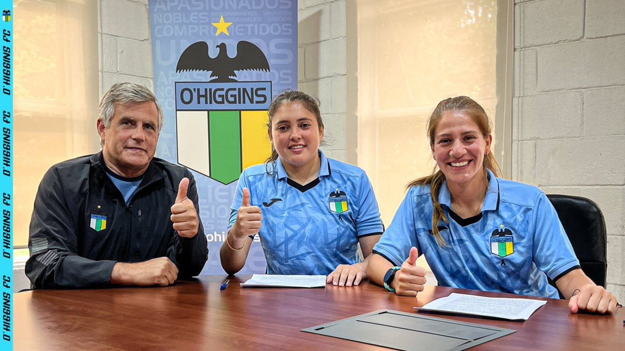 Durby Durán y Camila Vergara firman su primer contrato con O’Higgins