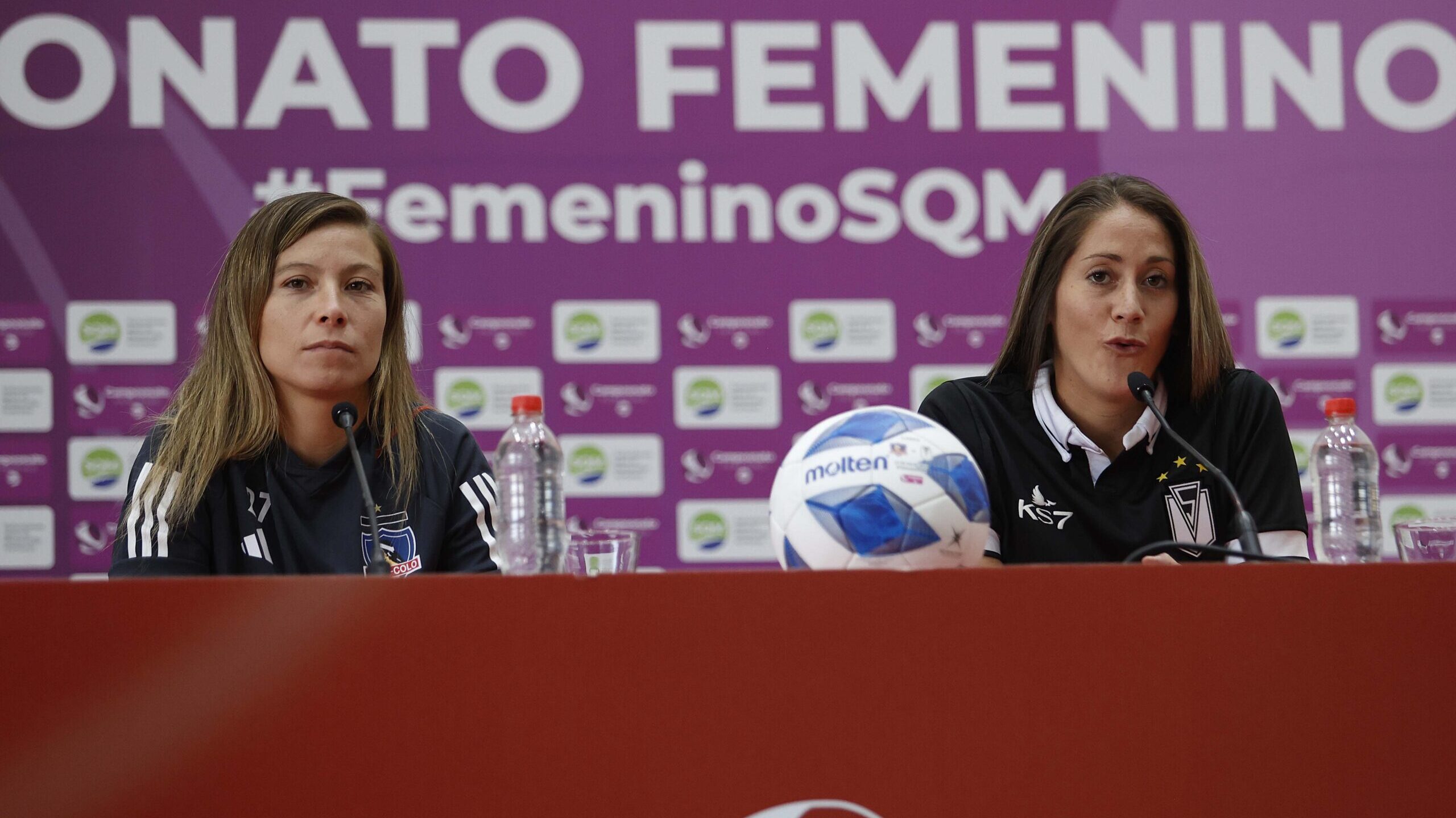 Clásico Colo-Colo Santiago Morning Yanara Aedo Marcela Pérez