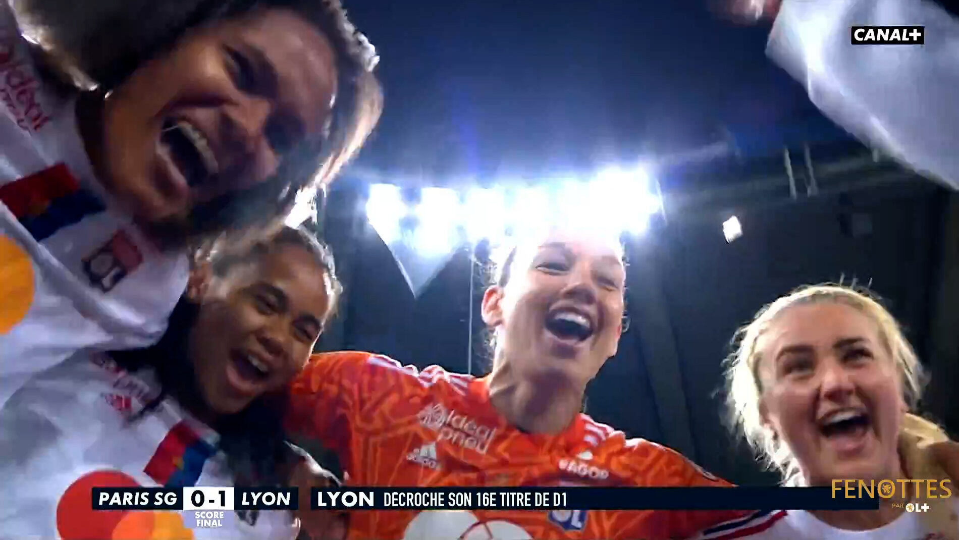 Christiane Endler es tricampeona de Francia con el Olympique de Lyon