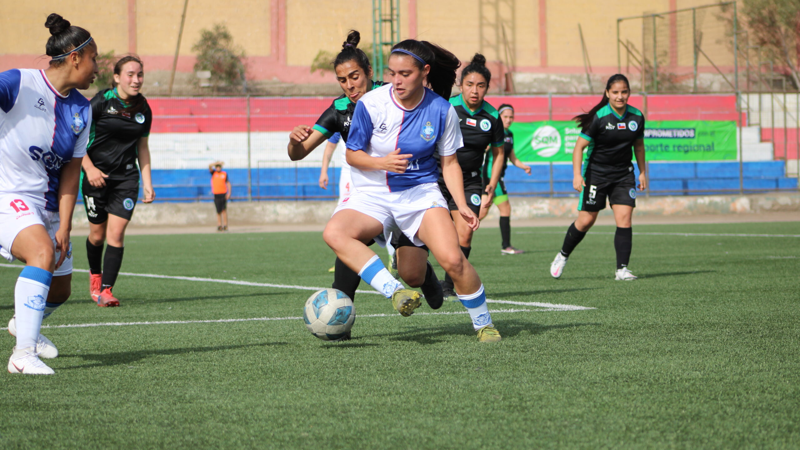 La tabla de posiciones tras la fecha 8 del Campeonato Femenino 2023