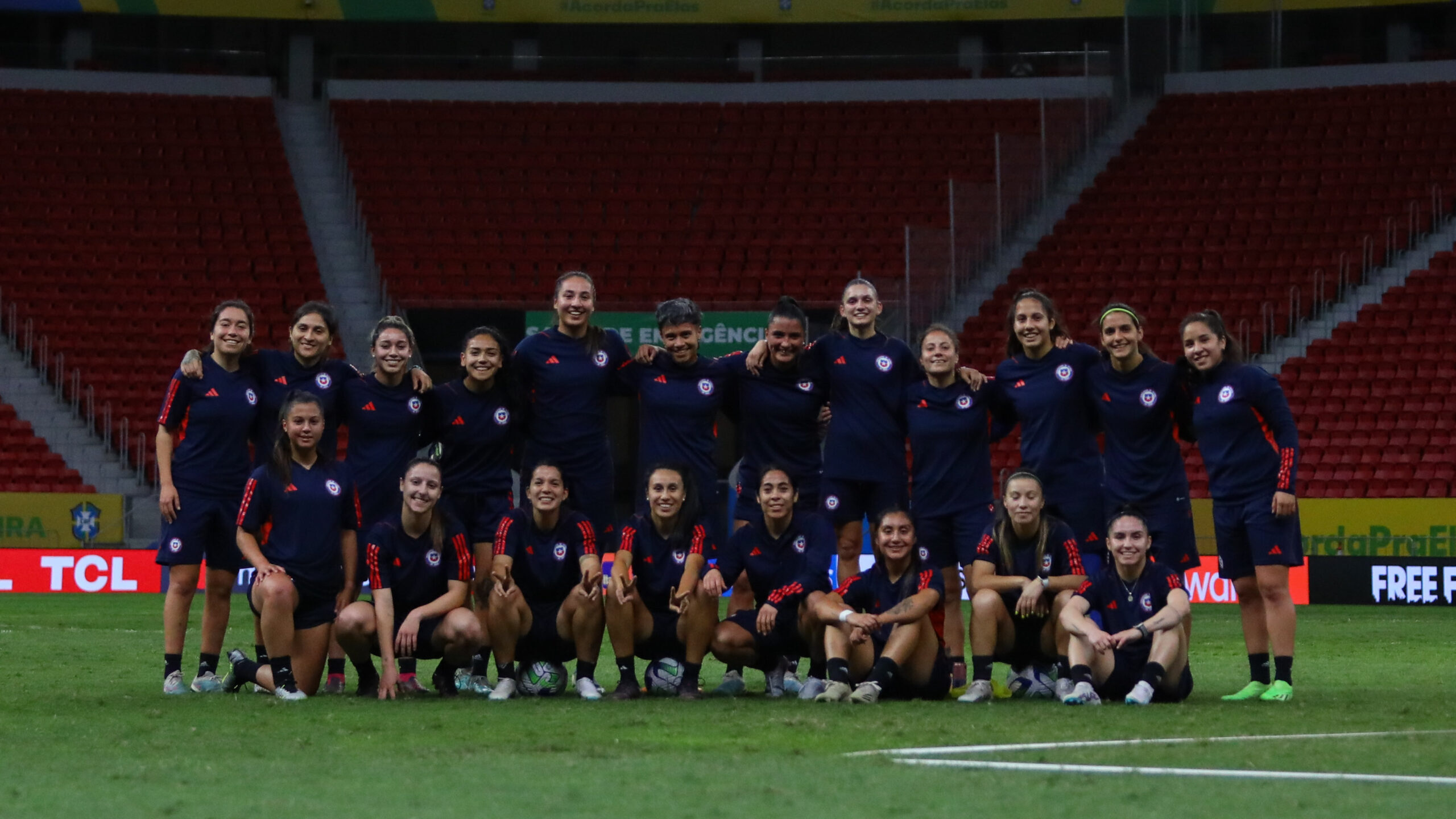 El primer XI de la era Luis Mena en la Roja vs Brasil