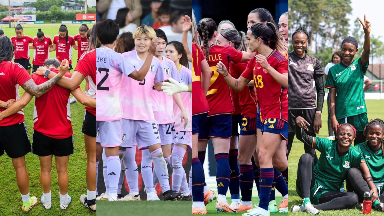 Radiografía del grupo C del Mundial Femenino 2023: España, Japón, Costa Rica y Zambia