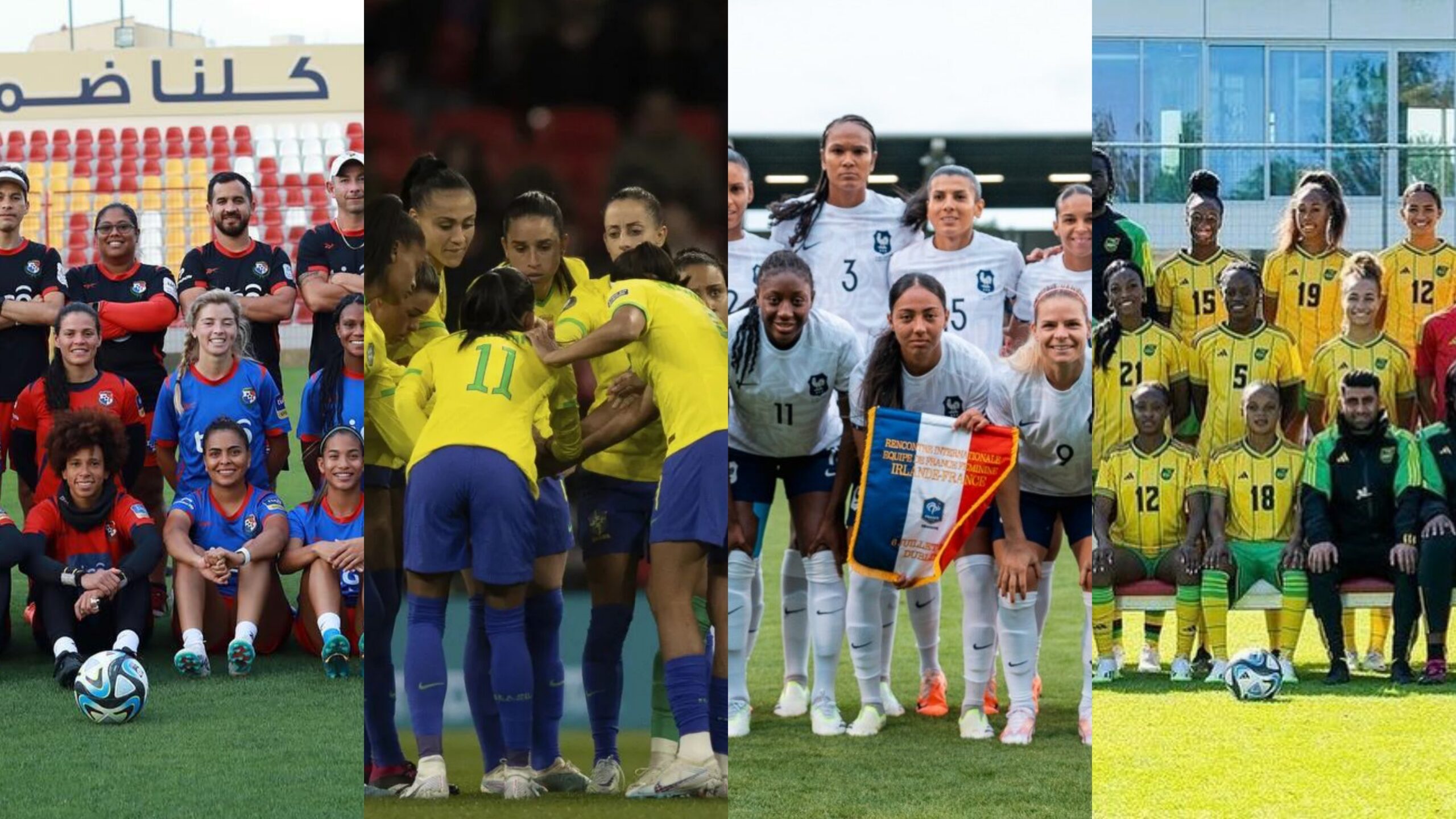 Radiografía del grupo F del Mundial Femenino 2023: Brasil, Francia, Jamaica y Panamá
