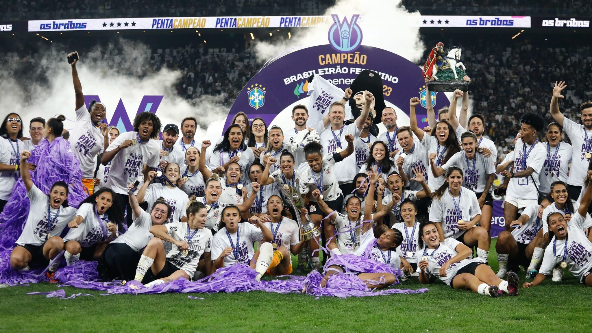 Corinthians es tetracampeón del fútbol brasileño y bate nuevo récord