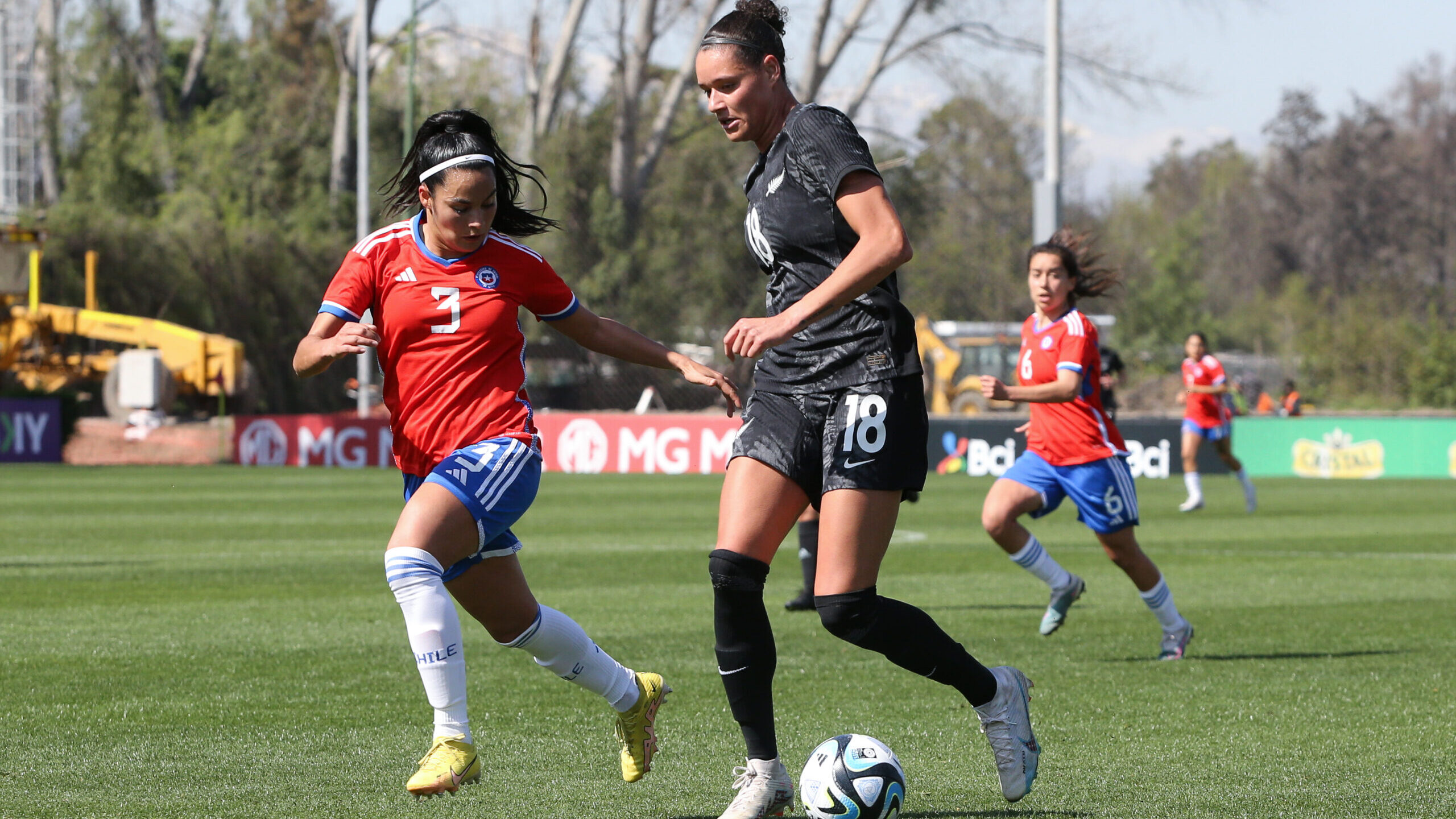 La Roja suma su segundo triunfo contra Nueva Zelanda