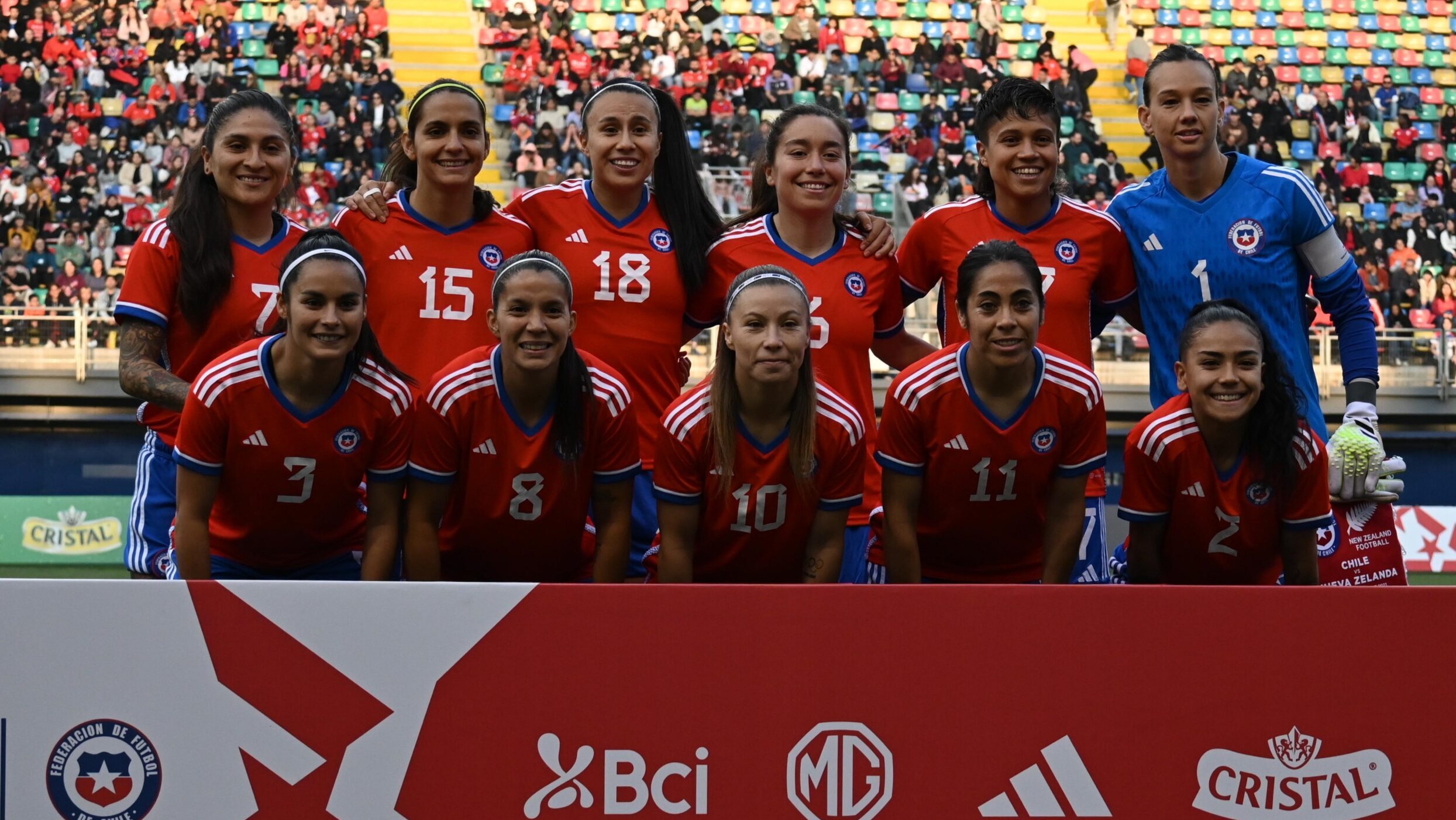 La formación de La Roja en el segundo amistoso contra Nueva Zelanda