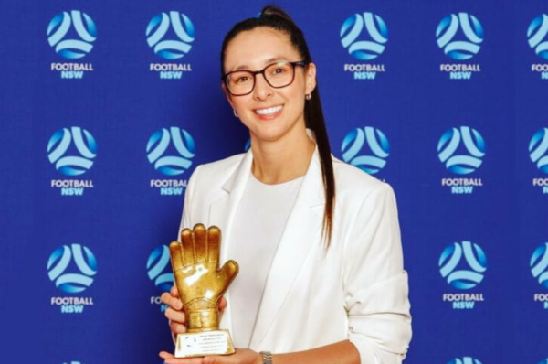 Romina Parraguirre es elegida la mejor portera del año en Australia