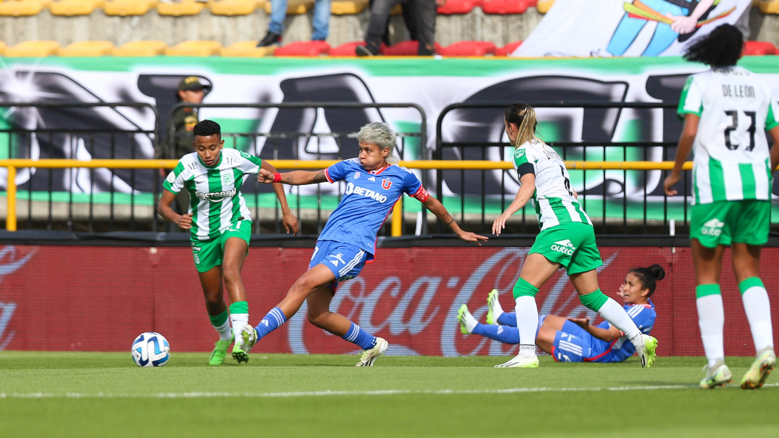 fernanda pinilla vs atletico nacional