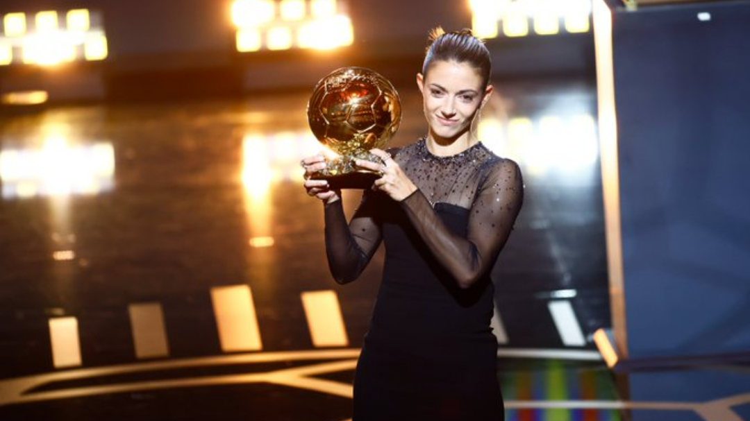 Aitana Bonmatí es la ganadora del Balón de Oro 2023