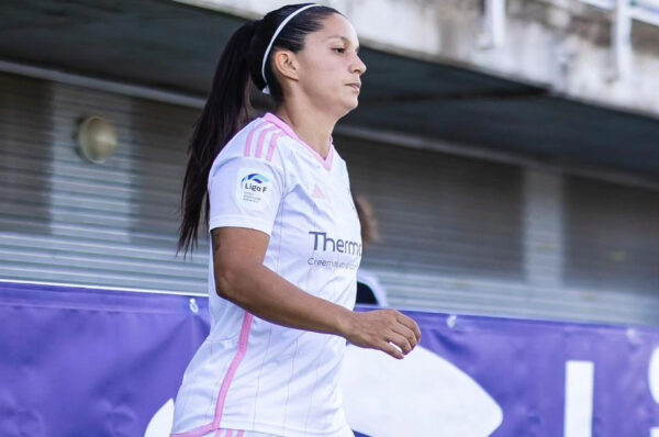 Karen Araya marca un golazo en el triunfo del Madrid CFF sobre Huelva