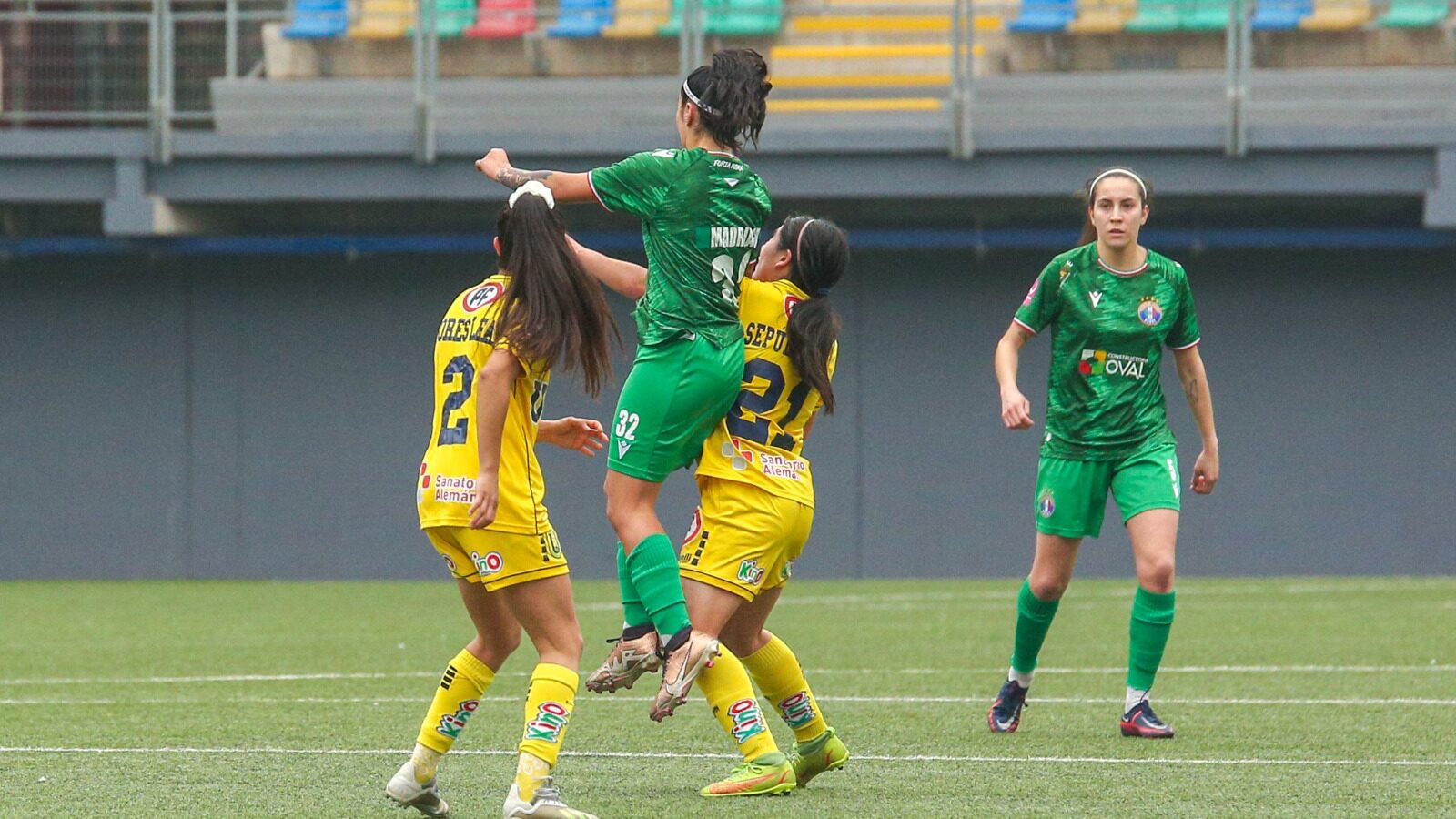 La tabla del grupo B del Campeonato Femenino con los descensos