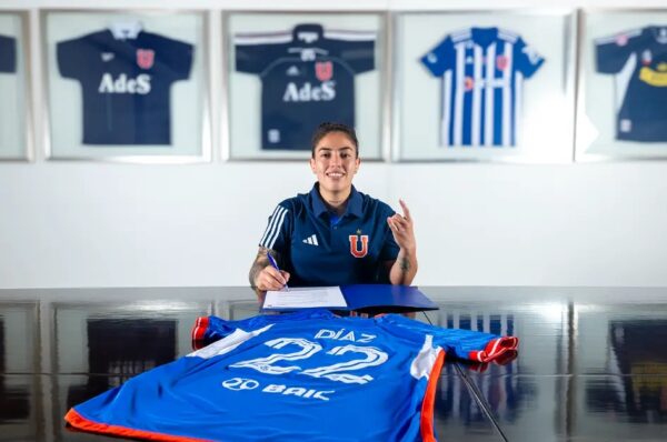 Valentina Díaz estira su vínculo con Universidad de Chile hasta 2025