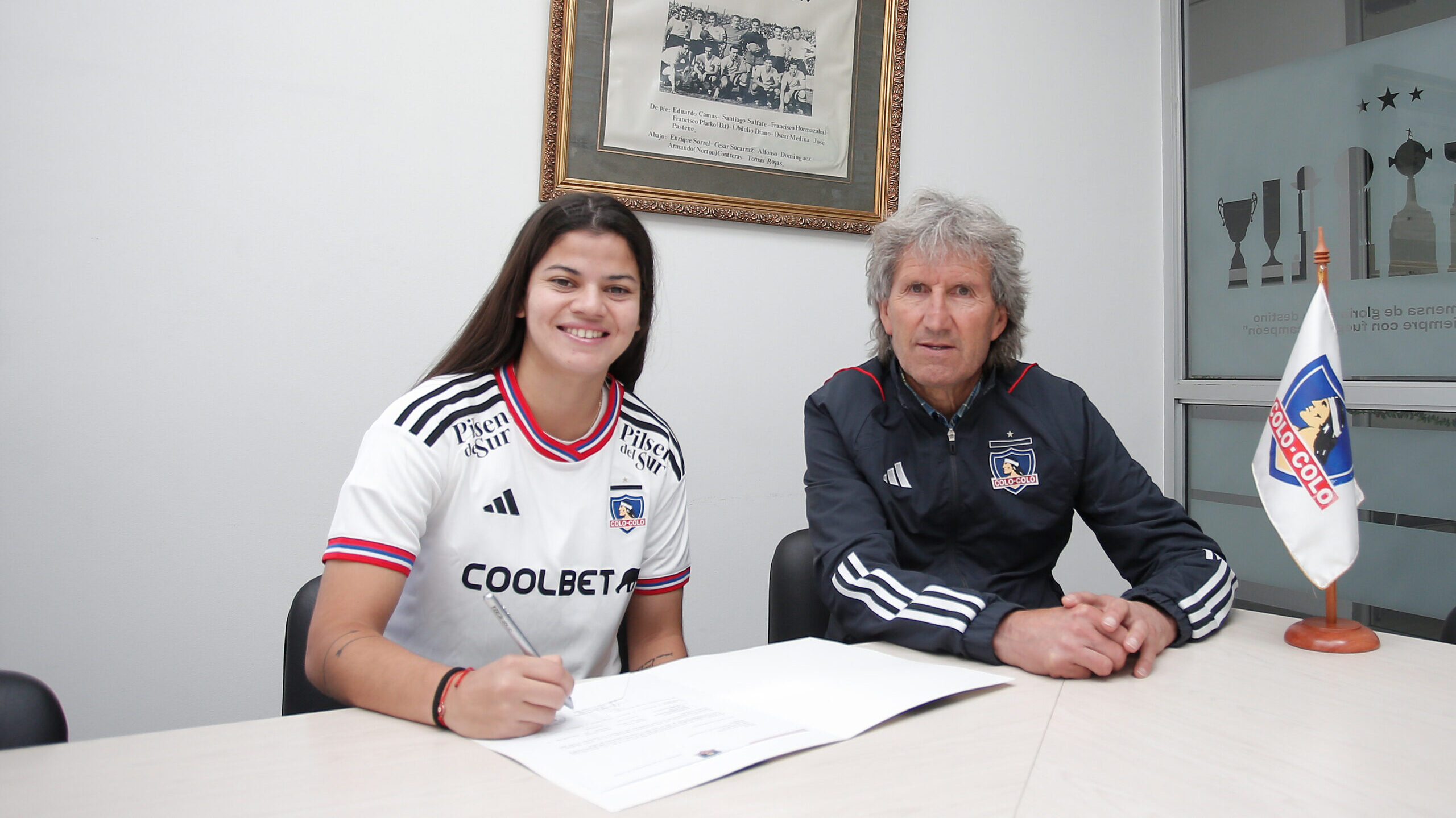 Dahiana Bogarín es la primera renovada de Colo-Colo para 2024