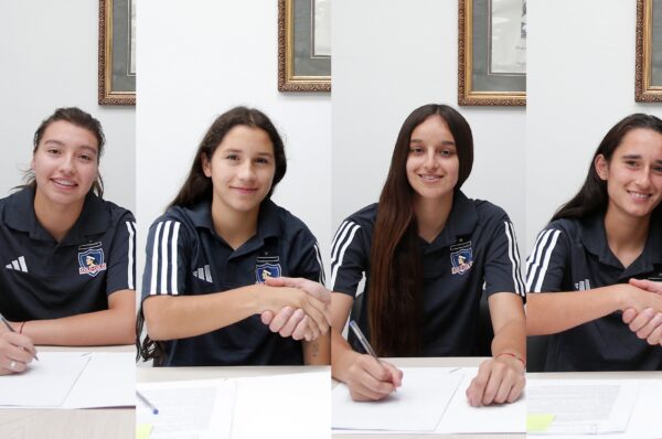 Colo-Colo firma el primer contrato de cuatro juveniles