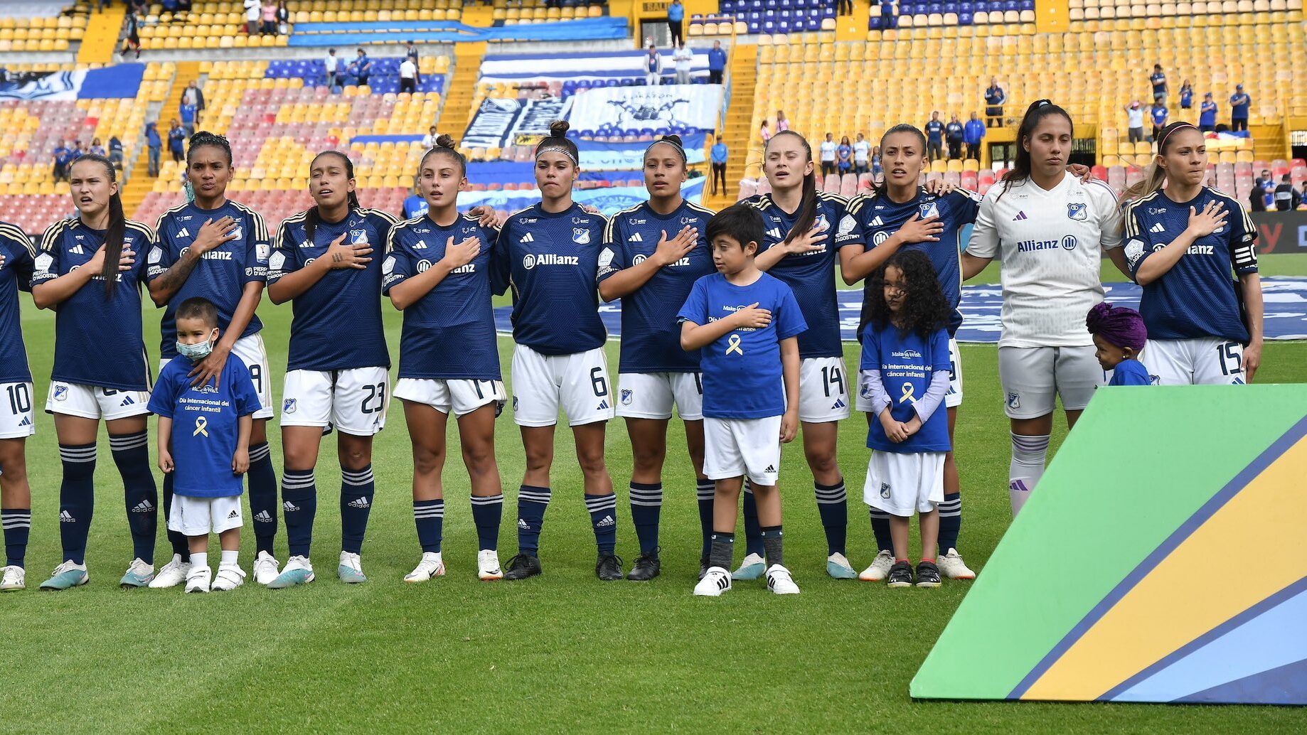 Gabriela Bórquez y Lesly Olivares debutan con empate en Millonarios