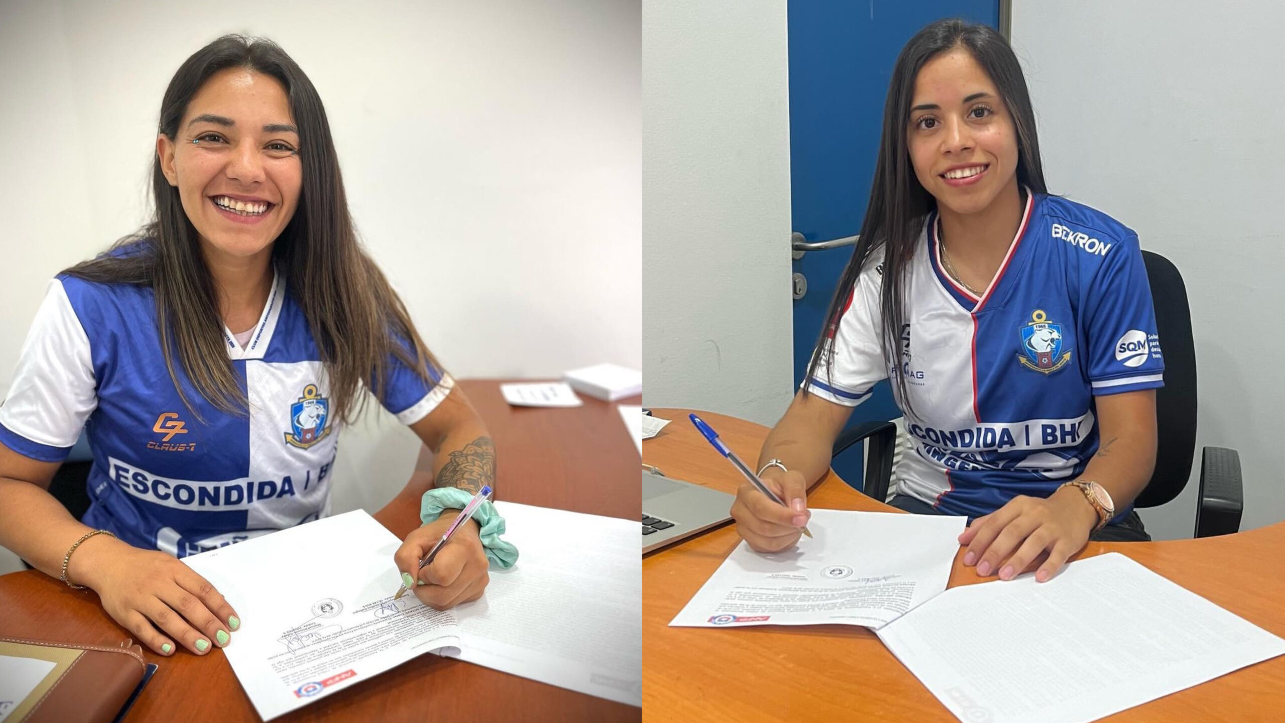Daniela Ceballos y Janis Marcoleta son nuevos fichajes de Deportes Antofagasta