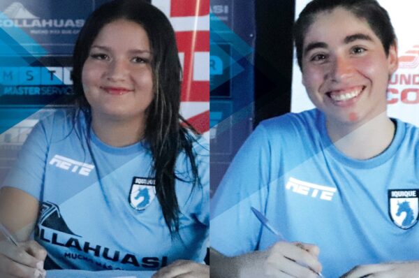 Perla Sánchez e Isabella Grinberg son nuevas jugadoras de Deportes Iquique