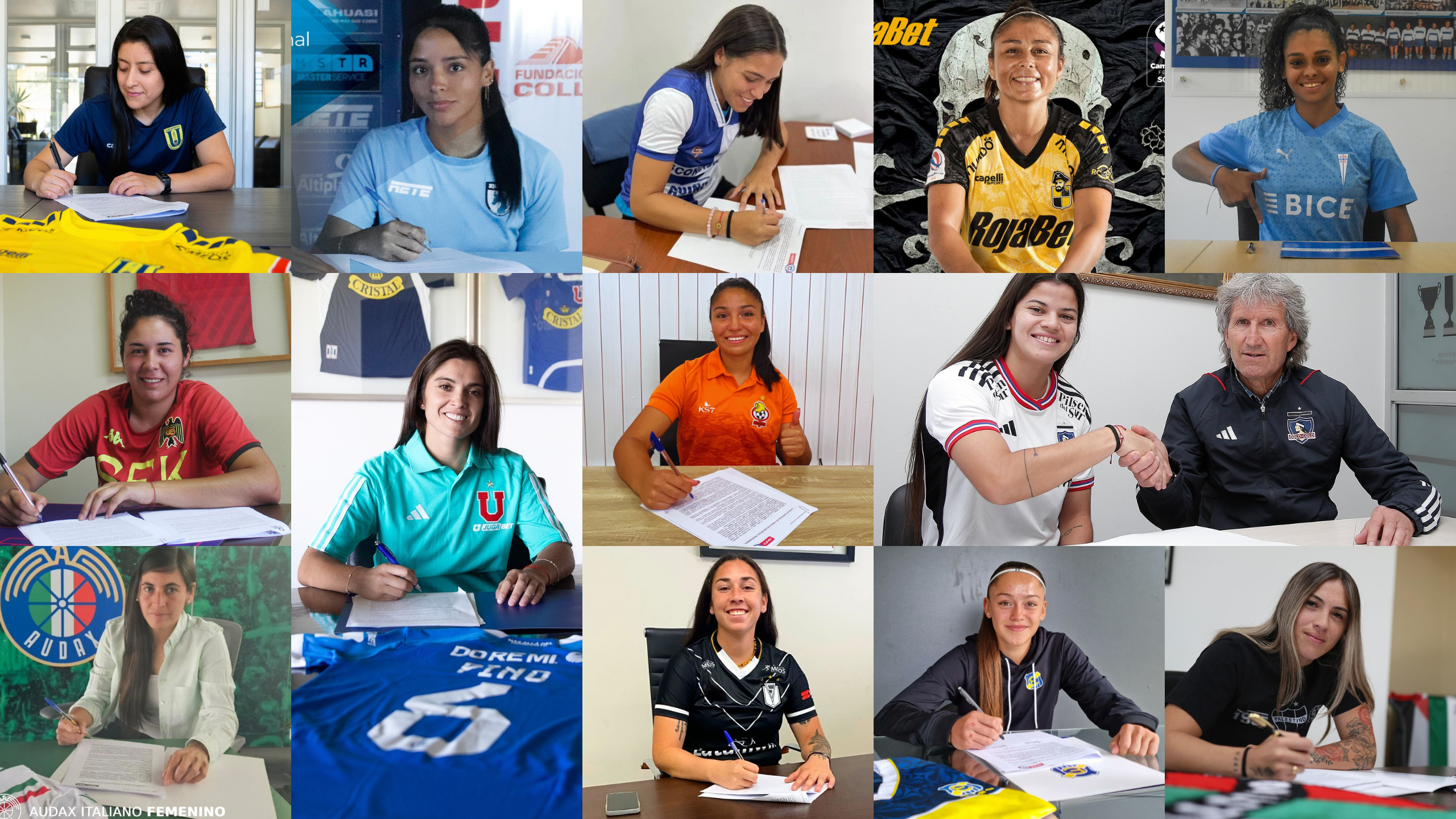 El resumen del mercado de pases del Campeonato Femenino 2024