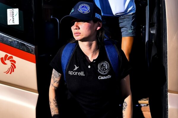 Isidora Olave anota su primer gol con el Atlético de San Luis en México