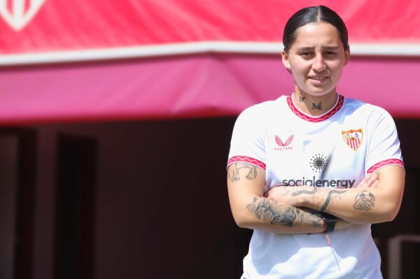 Millaray Cortés marca su primer gol con Sevilla en amistoso