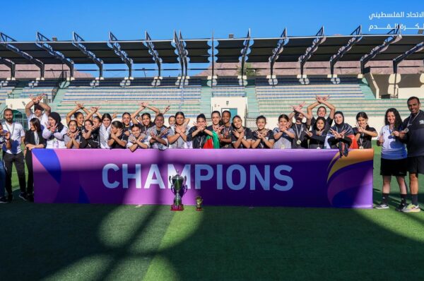 Rania Sansur es campeona de Asia Occidental Sub-20 con Palestina