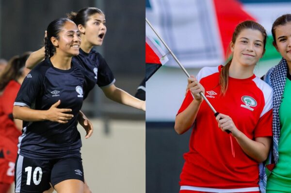 Rania Sansur y Florencia Saavedra suman minutos con Palestina