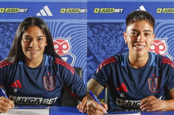 Monserratt González y Valentina Díaz continuarán en Universidad de Chile