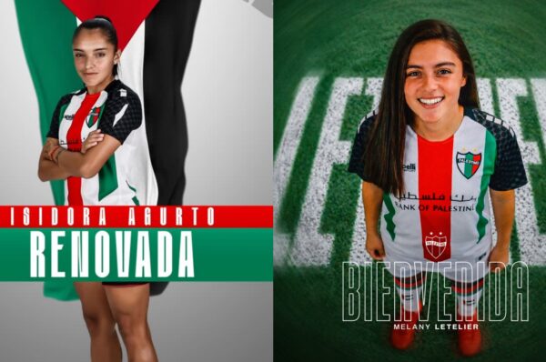 Melany Letelier e Isidora Agurto jugarán por Palestino en 2026