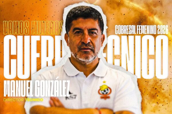 Cobresal ratifica a Manuel González como DT para 2026