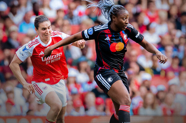 OL Lyonnes cae ante Arsenal en la ida de semifinales de UWCL