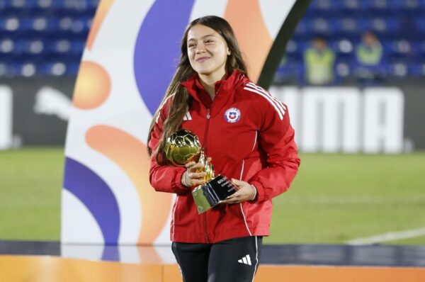 Antonella Martínez tras ganar el Botín de Oro del Sudamericano Sub-17: “Es una felicidad muy grande”