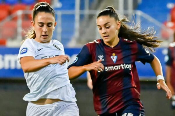 Nerea Sánchez marca su primer gol con Eibar ante Badalona