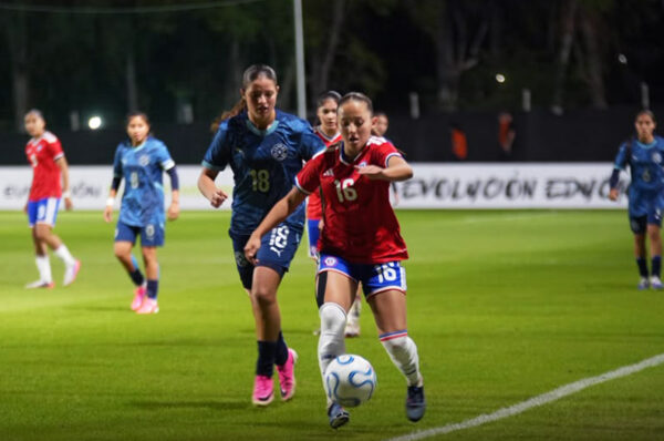 Paraguay supera a La Roja Sub-15 en la Liga Evolución Conmebol