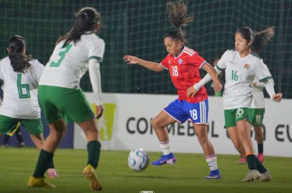 La Roja Sub-15 debuta en la Liga Evolución Conmebol con victoria ante Bolivia
